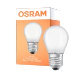 Osram Classic LED E27 Kugel Fadenlampe Matt 4W 470lm - 865 Tageslichtweiß | Ersatz Für 40W