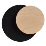 Emibig Wandleuchte Kreis Stahl Schwarz | Geeignet für 1x G9 - Max 8W