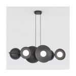 Emibig Pendelleuchte Volum Stahl Schwarz | Geeignet für 6x G9 - Max 8W