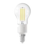 Calex Smart Tuya Wifi E14 Kugel 4.5W 450lm - 818-830 Abstimmbares Weiß | Dimmbar - Ersatz für 40W 
