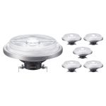 Multipack 6x Philips MASTER LED Spot G53 AR111 10.8W 620lm 40D - 930 Warmweiß | Höchste Farbwiedergabe - Dimmbar - Ersatz für 50W