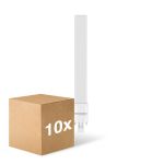 Multipack 10x Noxion Lucent PL-S LED  6W - 830 Warmweiß | 2-Pins - Ersatz Für 11W