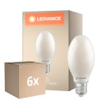 Multipack 6x Ledvance HQL LED FIL V E40 38W 6000lm - 840 Kaltweiß | Ersatz für 125W