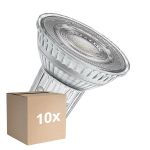 Multipack 10x Ledvance LED PAR16 GU10 Reflektor 7W 575lm 36D - 940 Kaltweiß | Höchste Farbwiedergabe - Dimmbar - Ersatz Für 80W
