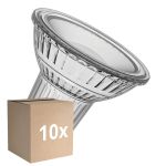 Multipack 10x Ledvance LED Reflektor GU10 PAR16 6.9W 650lm 120d - 940 Kaltweiß| Dimmbar - Ersatz Für 80W