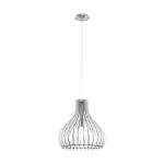 Eglo Pendelleuchte Tindori Stahl Satin-Nickel | IP20 - Geeignet für 1x E27 