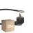 Multipack 25x Noxion Power Versorgungskabel Schwarz - Schuko Europlug + Offene Enden - 3m - 3 pole 0,75mm2