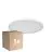 Multipack 5x D'Lite Deckenleuchte Luma Weiß 22W 2000lm - 827 Extra Warmweiß | IP44 - 42cm