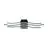 Eglo Wand und Deckenleuchte Roncade 1 Stahl Aluminium Schwarz 21W 2800lm - 830 Warmweiß | IP20
