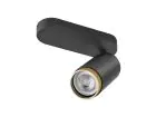 SLV Grip! Aluminium Spot Schwarz | Geeignet für 1x GU10