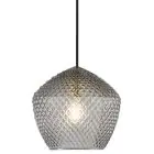 Nordlux Orbiform Pendelleuchte Glas Grau | Geeignet für 1x E27