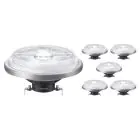Multipack 6x Philips MASTER LED Spot G53 AR111 10.8W 600lm 9D - 927 Extra Warmweiß | Höchste Farbwiedergabe - Dimmbar - Ersatz für 50W