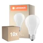 Multipack 10x Ledvance Classic LED E27 Birne Fadenlampe Matt 17W 2452lm - 840 Kaltweiß | Ersatz für 150W