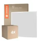 Multipack 4x Ledvance LED Panel Eco 36W 3600lm - 830 Warmweiß | 60x60cm - UGR 