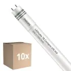 Multipack 10x Philips LED Röhre T8 CorePro (UN) High Output 8W 900lm - 840 Kaltweiß | 60cm - Ersatz für 18W