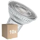 Multipack 10x Ledvance LED Reflektor GU10 PAR16 6.1W 575lm 60d - 940 Kaltweiß| Dimmbar - Ersatz Für 80W
