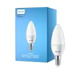 Philips Corepro LED Kerze E14 Matt 5W 470lm - 865 Tageslichtweiß | Ersatz für 40W