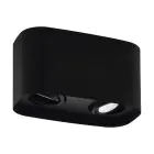 Eglo Decke Spot Arenzano Stahl Schwarz 9.4W 690lm - 830 Warmweiß | Dimmbar - Geeignet für GU10