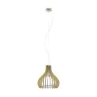 Eglo Pendelleuchte Tindori Stahl Satin-Nickel | IP20 - Geeignet für 1x E27 