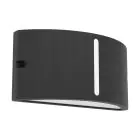 Eglo Wandleuchte Poggiarello Schwarz | IP54 - Geeignet für 1x E14